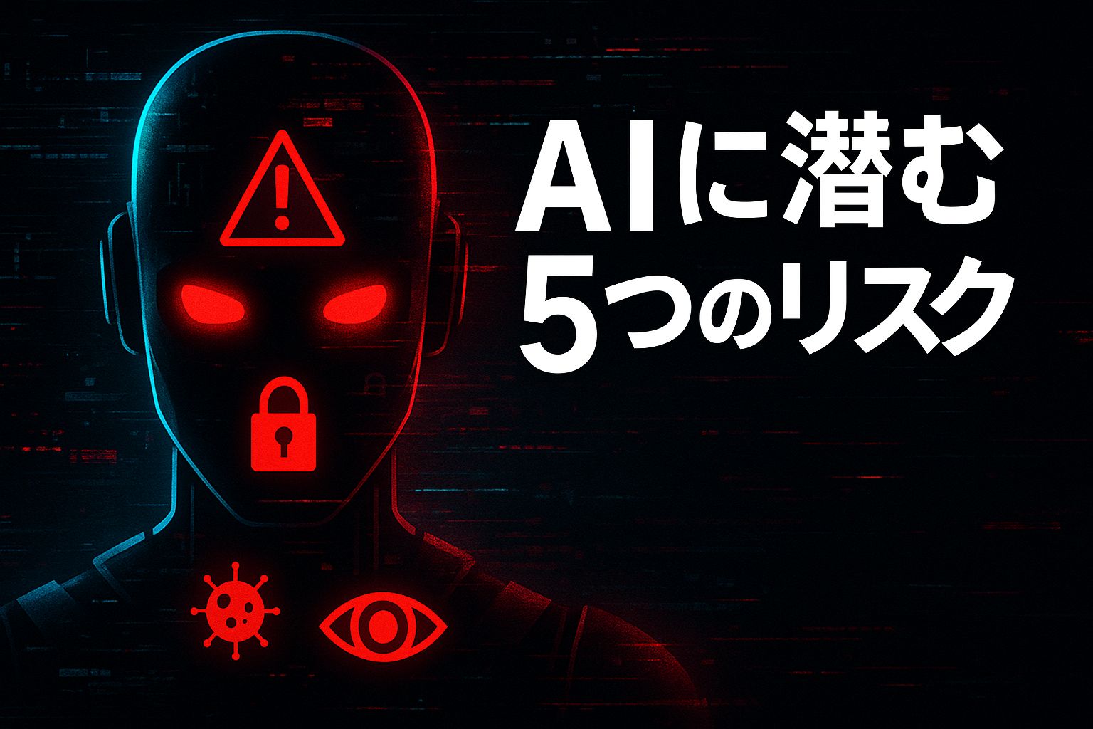 【解説】AIシステムに潜む5つのリスクとは？企業が知っておくべき重要ポイント