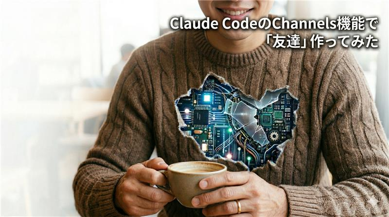 Claude CodeのChannels機能で”友達”を作ってみた